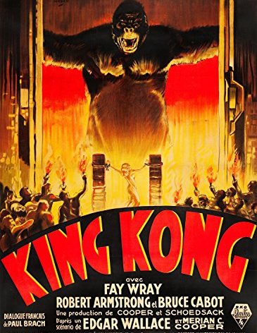 NA King Kong (1933) 24x36 inches.