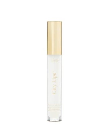 City Beauty City Lips Clear - Plumping Lip Gloss - Hydrate & Volumize - High Shine Lip Plumper - Hyaluronic Acid & Peptides Visibly Smooth Lip Wrinkles - Cruelty-Free (Clear, Pack of 1)