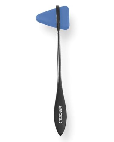 ABECIOUS Medical Taylor Hammer Professional Knee Reflex Stainless Steel Testing Tool (Blue)