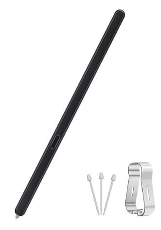 Z Fold 6/Fold 5 Slim S Pen Fold Edition 4096 Pressure Levels Compatible with Galaxy Z Fold 6/5 Phones Only, Fold 5 Pen Slim 1.5mm Pen Tip, with 3*Tips (Black)