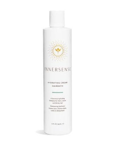 INNERSENSE Organic Beauty - Natural Hydrating Hairbath Shampoo | Non-Toxic, Cruelty-Free, Clean Haircare (10oz)