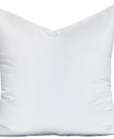 MoonRest® 27x27 Inch Synthetic Down Alternative Square Pillow Insert Form Stuffer for Sofa Shams, Decorative Throw Pillow, Cushion and Bed Pillow Stuffing - Hypoallergenic 27“X 27”