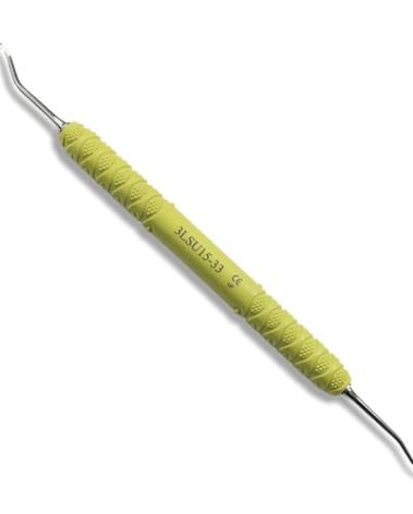 Osung Dental, Dental Sickle Scaler, Dental Scaler Universal with Plastic Handle plaque remover for teeth hard plaque remover teeth scraper for plaque [U15-33]