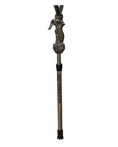 PRIMOS Hunting Trigger Stick Gen3 - Shooting Stick with Adjustable Height, Lightweight Design, and Quick-Detach Yoke for Hunting, Shooting, and Photography (21"-30", Monopod)
