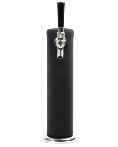 Beer Tower Cooler Insulator, Kegerator Tower Insulator for 3” Diameter Single Tap Draft Beer Tower, Stretchy Neoprene Beer Tower Cooler Sleeve, Kegerator Beer Tower Cover Beer Tower Insulator