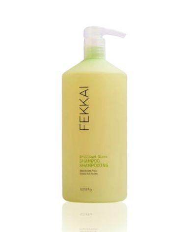 Fekkai Brilliant Gloss Shampoo - 1 Liter - Transforms Hair with 4X Shine - Free of Sulfates, Parabens, Phthalates - Vegan, Cruelty-Free