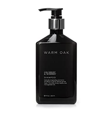 Gilchrist & Soames Warm Oak Shampoo - 9oz - Promotes Strong and Healthy Hair, All Hair Types, Zero Parabens, Sulfates, and Phthalates