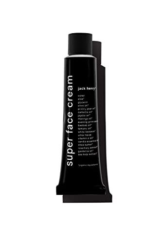 Jack Henry Super Face Cream - Lightly Scented Lightweight Hydrating Facial Moisturizer for Men & Women - Suitable for All Skin Types - Organic & Plant-Based (2 oz)
