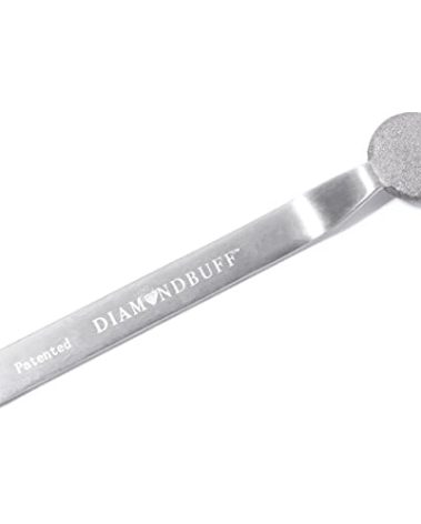 Bee Stunning DIAMONDBUFF Microderm Exfoliation Tool for at Home Glowing and Radiant Skin | Reduce Acne, Fine Lines, Wrinkles, & Provide a Velvety Smooth Complexion with Diamond Microdermabrasion