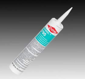 Dow Corning 795 Silicone Building Sealant 10.3 Fluid Ounce Cartridges - 3 Pack (White)
