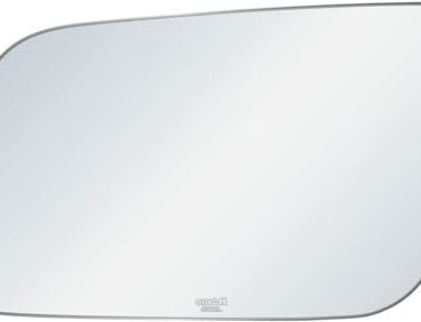 Driver Side Mirror Glass Replacement For 1985-2005 Chevy Astro Compatible with 1985-2005 GMC Safari Left Van Door Flat Mirrros exactafit 8722L