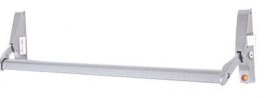 C.R. LAURENCE 311095RC4628 CRL Satin Aluminum 48" Jackson 10 Series Right Hand Reverse Bevel Crossbar Rim Panic Exit Device