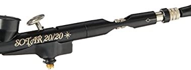 Badger Air-Brush Co. Sotar 2020-2F Large Gravity Feed Fine Airbrush, Black