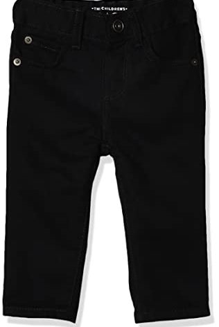 The Children's Place baby boys And Toddler Stretch Skinny Jeans, Black Wash Single, 12-18 Months US
