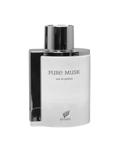 Afnan Pure Musk Unisex Eau De Parfum, 3.4 Fl. Oz