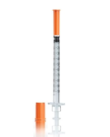 U-100 31G 1ml/cc 5/16" (8mm) Box of 100