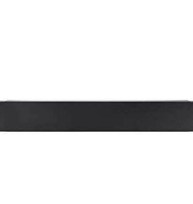 HY-C Adjustable Smoke Guard for 28.5" L x 48" W Fireplaces, Black Powder Coat Finish, 4" Height