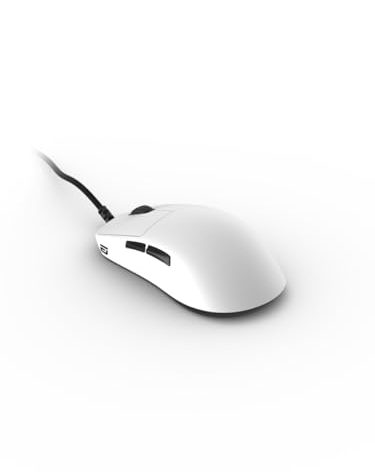 ENDGAME GEAR OP1 8k v2 White – Esports Gaming Mouse with Cable, 30K DPI Optical Sensor, 8000Hz Polling, Hot-Swappable Switches & Claw-Grip Design