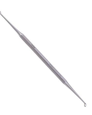 Blackhead Remover Comedone Extractor Tool - Dual Loop Whitehead Blemish Acne Removal - Skin, Facial, Pimple, German Stainless Steel - by The Unique Edge