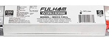 Fulham Lighting Fulham WorkHorse Adaptable Ballast, WH33-120-L