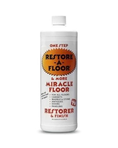 Restore-A-Floor Floor Finish - Wood Floor Polish and Hard Wood Floor Wax to Rejuvenate Floors Including Marble Floors, Vinyl Floors, and Laminate Floors