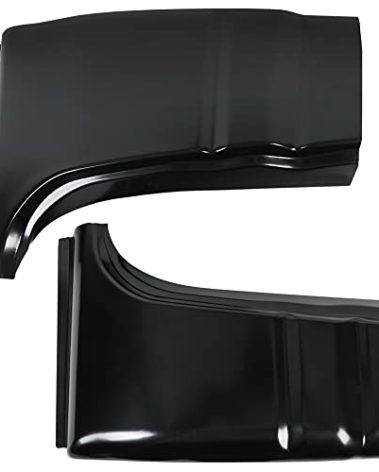 Standard Cab Cab Corners Rust Repair Panel Compatible with 1994-2002 Dodge Ram 1500 2500 3500 Set of 2 black