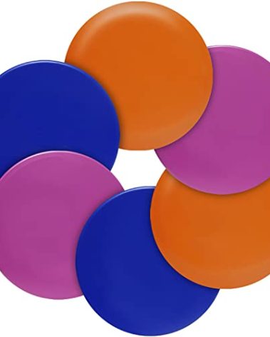 Disc Golf Set - Driver, Mid-Range and Putter Discs for Outdoor and Backyard, Comfortable Plastic, 6 Discs Only