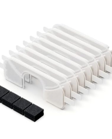8 Packs Replacement Filters and 8 Packs Sponges for 123oz/3.5L Wireless Cat Water Fountain Q108