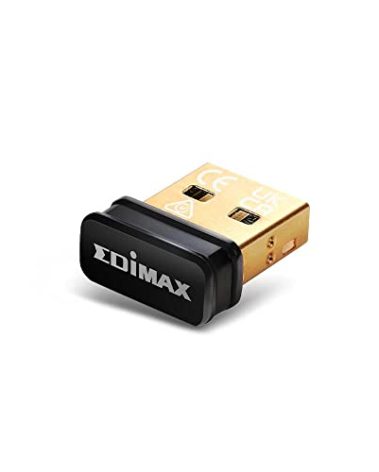 Edimax Wi-Fi 4 802.11n Adapter for PC N150 Nano USB Adapter, 150Mbps, Smallest Wi-Fi 4 Dongle, Win 11 Plug-n-Play, Linux: Ubuntu/Mint Plug-n-Play for Kernel 5.15 and Above, Mac OS, EW-7811Un V2