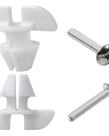 Toilet Seat Bolts & Screws for Kohler 1133024 1239016 Hardware Pack Enhances seat Stability - 2 Pack