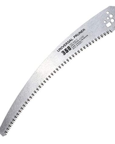 Universal Type Saw Blade, Compare The Holes on The Picture and See if Your Blade Can Match Up, Pole Pruner Blade Replacement, Razor-Sharp Curved Blade Saw, 15.5 inch Length