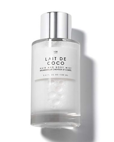 Le Monde Gourmand Lait de Coco Hair & Body Mist - 3.4oz (100ml) - Bergamot, Vanilla, Coconut Fragrance Notes