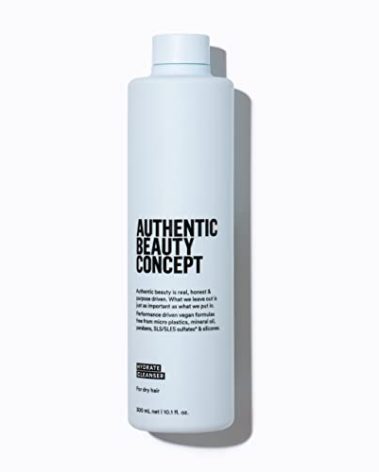 Authentic Beauty Concept Hydrate Cleanser | Moisturizing Cleansing Shampoo | Normal To Dry or Curly Hair | Vegan & Cruelty-free | Sulfate-free | 10.1 fl. oz.