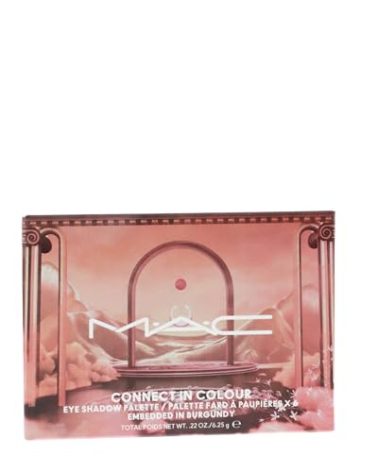 M.A.C. MAC Special Edition Connect In Color Eye Shadow Palette x 6 - EMBEDDED IN BURGUNDY - .22 oz / 6.25 g