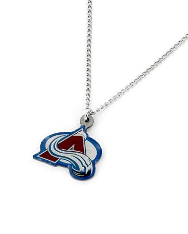 Aminco NHL Colorado Avalanche Team Logo Pendant Necklace, 4