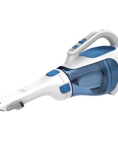 BLACK+DECKER dustbuster Handheld Vacuum, Cordless Car Vacuum Portable 12V, with Rotating and Extendable Nozzle (HHVI320JR02)