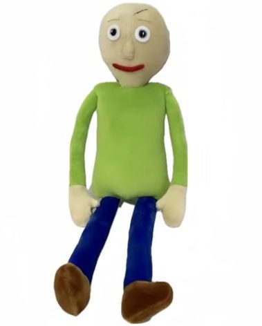 KYERBC Baldi Plush,Stuffed Figure Pillow for Horror Game Fans for Room Decor