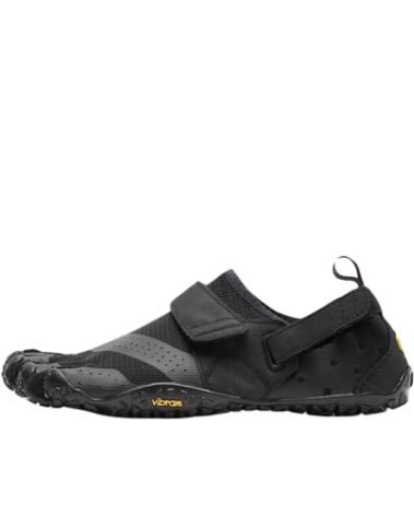 Vibram Men's Men's V-Aqua Black Athletic Shoe, Black, 47 EU/12-12.5 M US D EU (47 EU/12-12.5 US US)