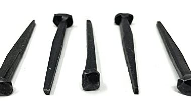 Metal Magery 2" Wrought Head Nails Decorative Antique Rose Head Nail QTY: 25