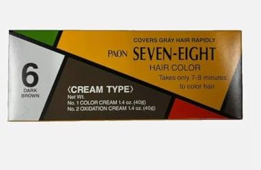 PAON Hair Cream Refill, No. 6 Dark Brown
