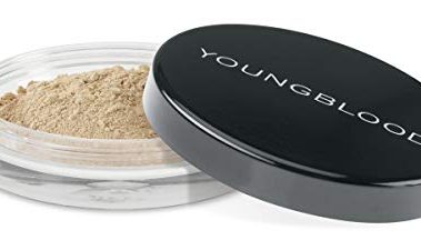 Youngblood Clean Luxury Cosmetics Natural Loose Mineral Foundation, Barely Beige | Loose Face Powder Foundation Mineral Illuminating Full Coverage Oil Control Matte Lasting | Vegan, Cruelty Free