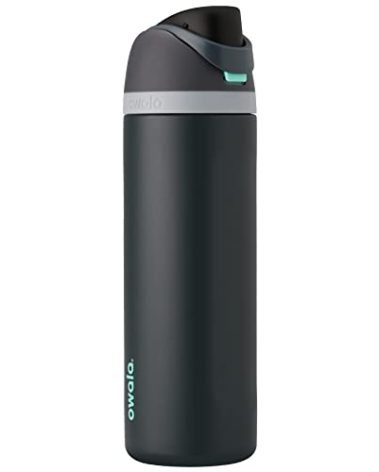 Owala FreeSip Insulated Stainless Steel Water Bottle with Straw for Sports, Travel, and School BPA-Free Sports Water Bottle, 40 oz, Foggy Tide