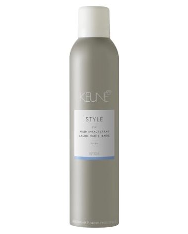 Keune Style High Impact Spray Hairspray for Strong Hold, 24-Hour Hold & Humidity Protection, 9.2 Fl Oz