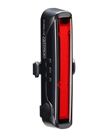 Cygolite Hotrod – 120 Lumen Bike Tail Light - 7 Night & Daytime Modes– Wide Beam COB LEDs – IP64 Water Resistant – USB Rechargeable–Great for Busy Roads, Black, Red, Compact
