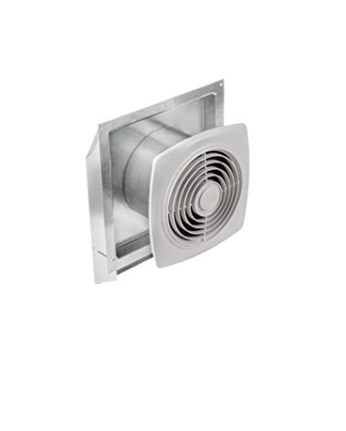 Broan-NuTone 509 Through-the-Wall Ventilation Fan White Cover, 200 CFM, 8.5 Sones, 8"