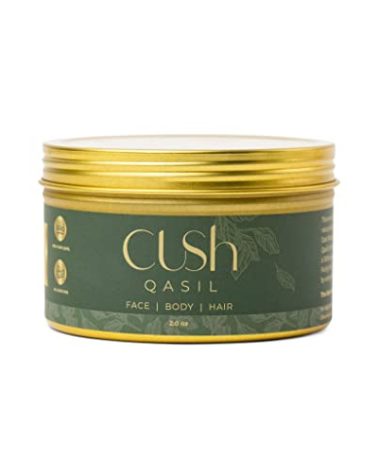Cush Qasil 100% Pure & Lab Tested Organic Qasil | Deep Cleansing | Brightens | Minimizes Pores | Reduces Acne | Evens Skin Tone | Natural Soap for Beard & Hair Mask, somalia Powder