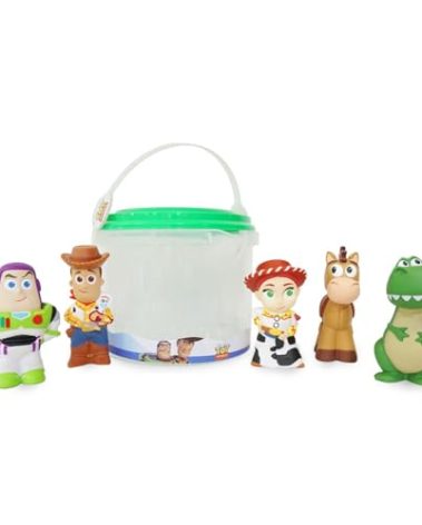 Disney Store Unisex-Children Bath Set (Toy Story) - Kids Bath Accessories with Beloved Disney Characters - Colorful and Fun Bath Time Essentials for Kids - Suitable for All Ages