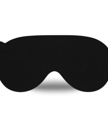 2024 Innovational Design No Strap Sleep Eye Mask for Men Women, Stickermask, Light Blocking Sleeping Mask Blindfold for Travel Yoga Nap, Side-Sleeper