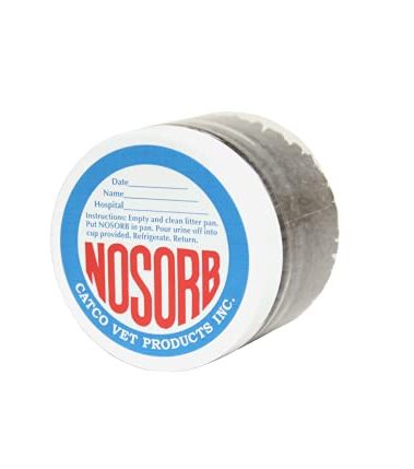 Creative Science Nosorb Non-Absorbent Cat Litter | 6 oz | Easily Collect Urine Samples from Cats