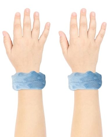 2 Pack Sensory Weighted Bracelets,Deep Pressure Input for Kids with SPD ADHD,Increase Hand Kinesthetic Feedback and Sensory Awareness,Autism Help to Develop Strength and Stability